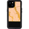 Pink Gold and Black Marble iPhone 15 Plus Waterproof Case
